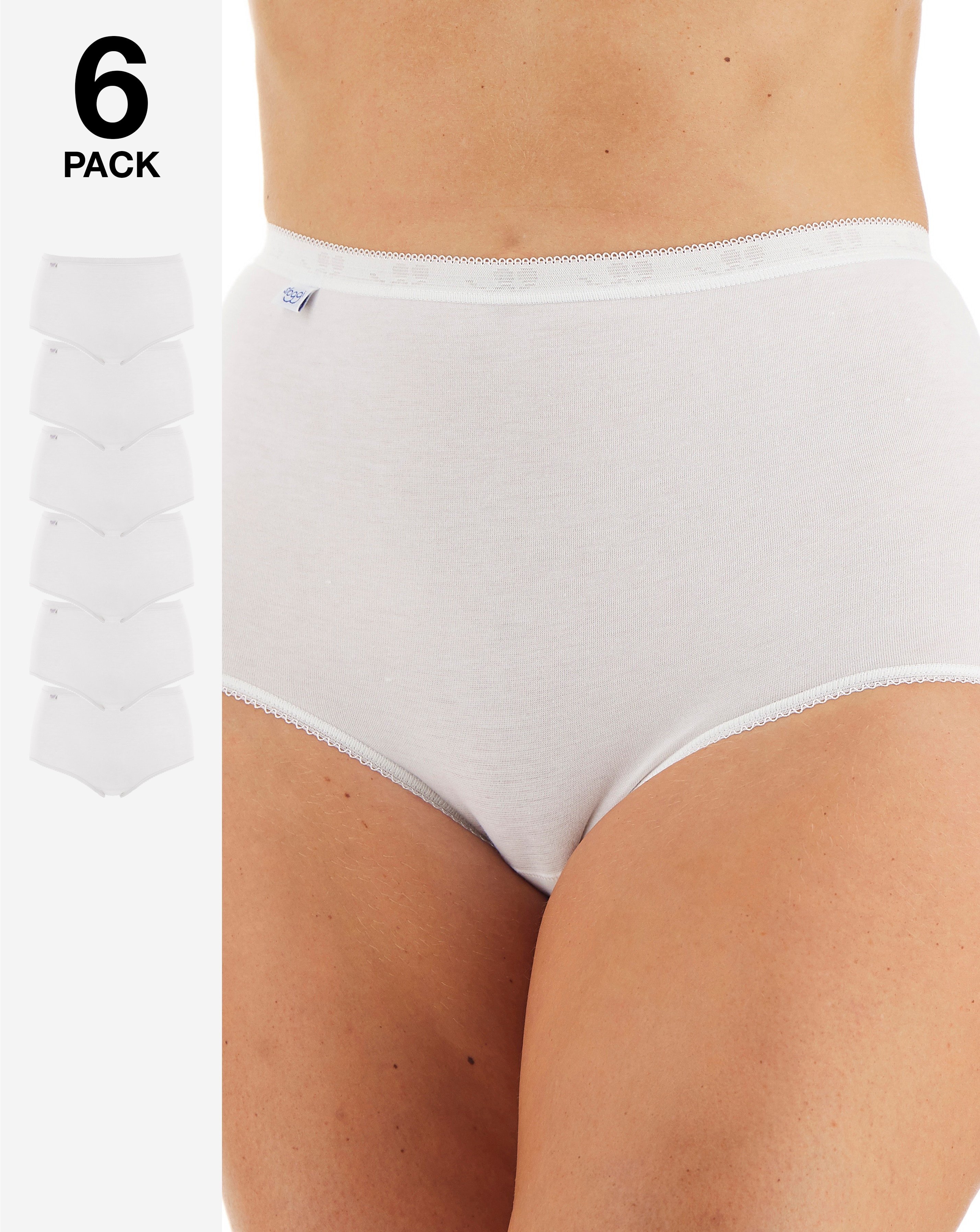 Sloggi 6 Pack Basic Maxi Briefs