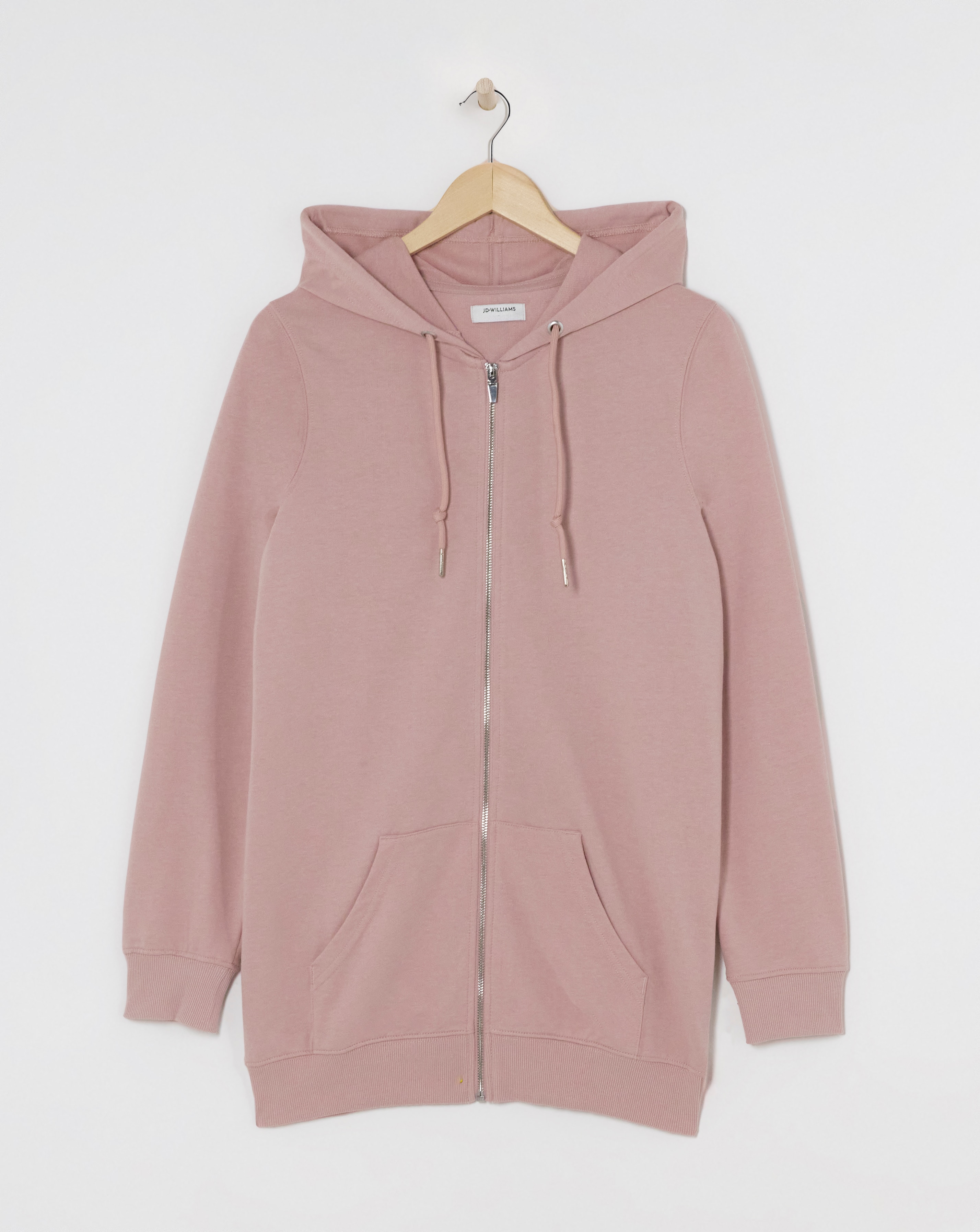The Longline Zip up Hoodie