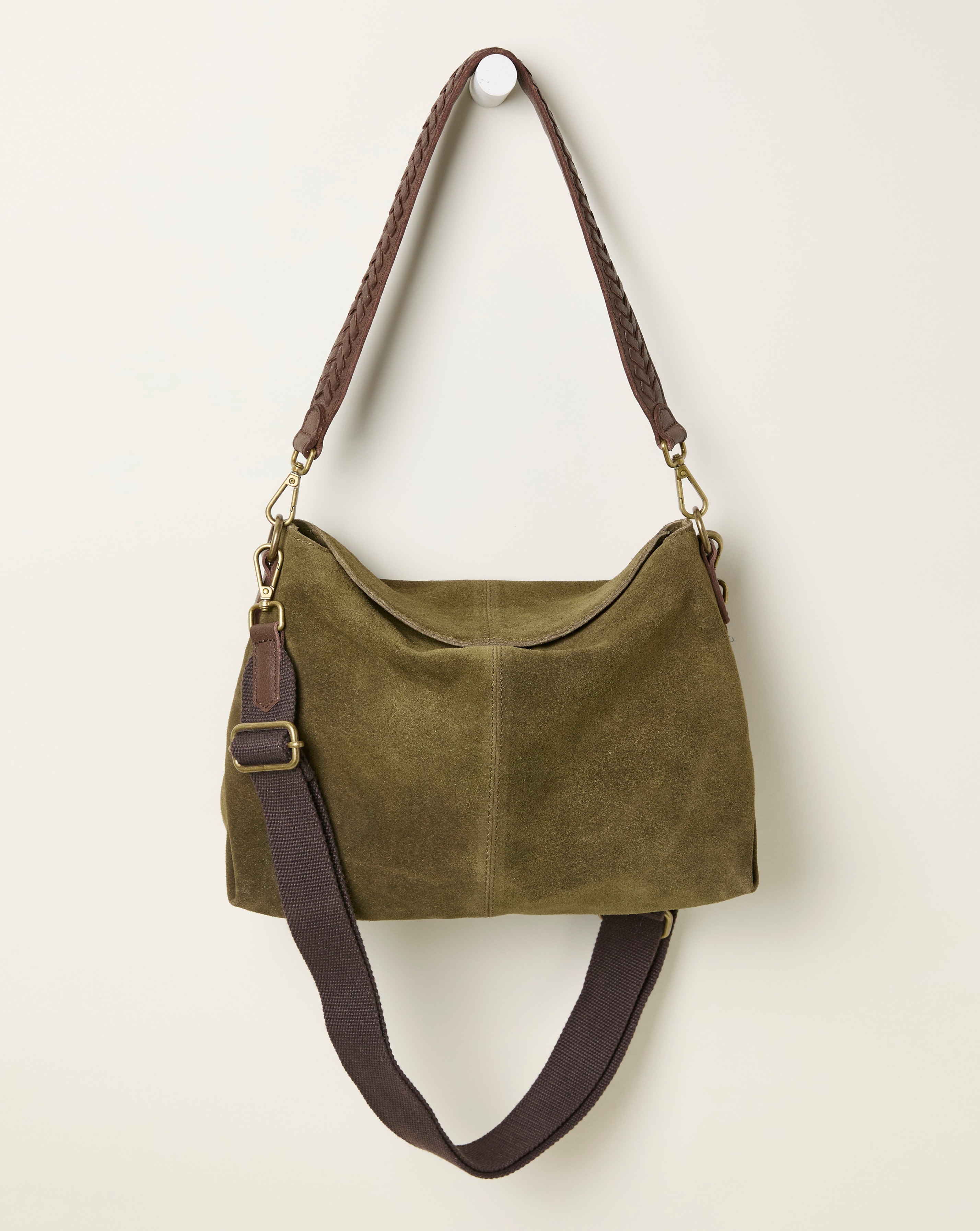 Fatface Suede Envelope Bag