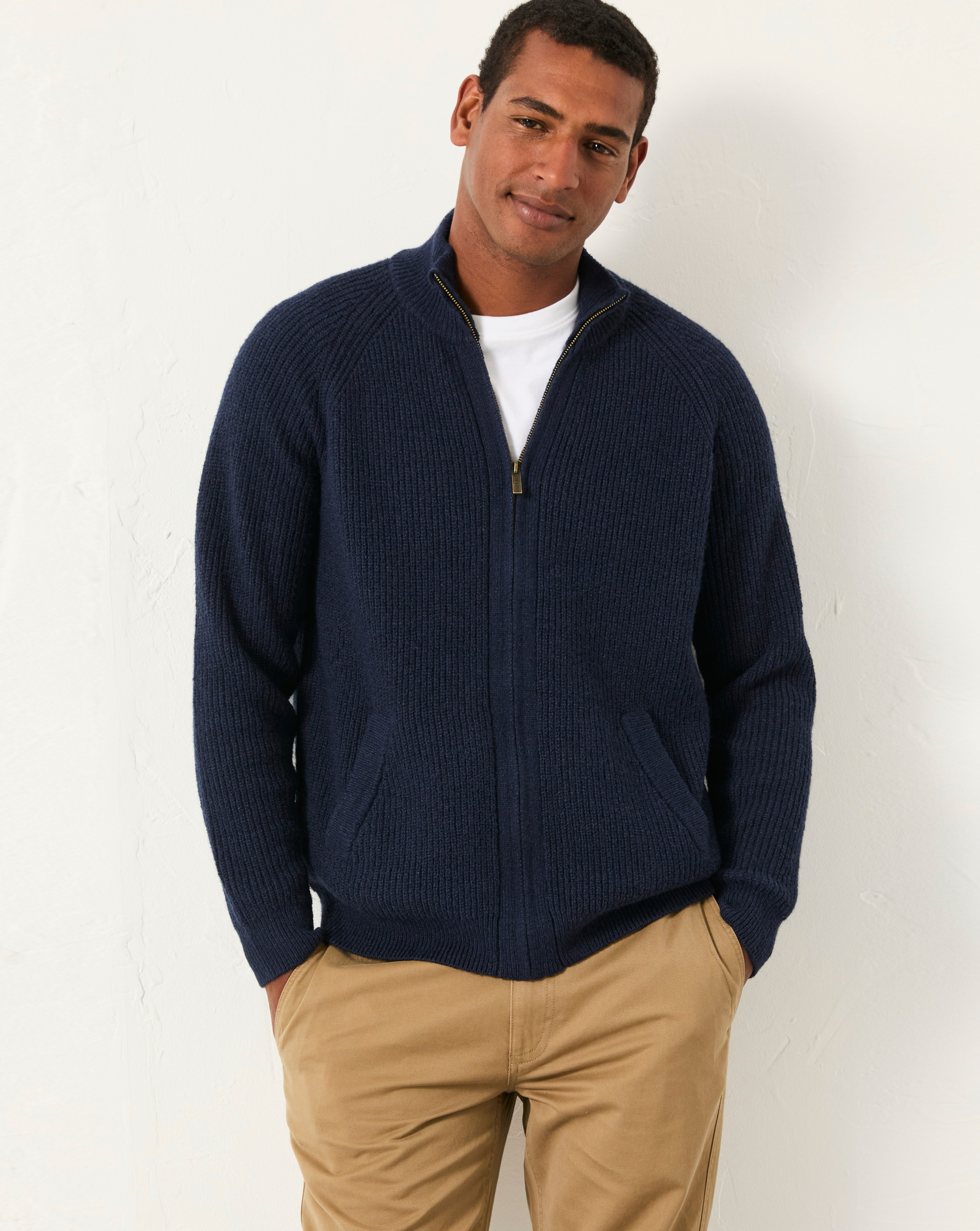 FatFace Harwick Zip Through Jumper