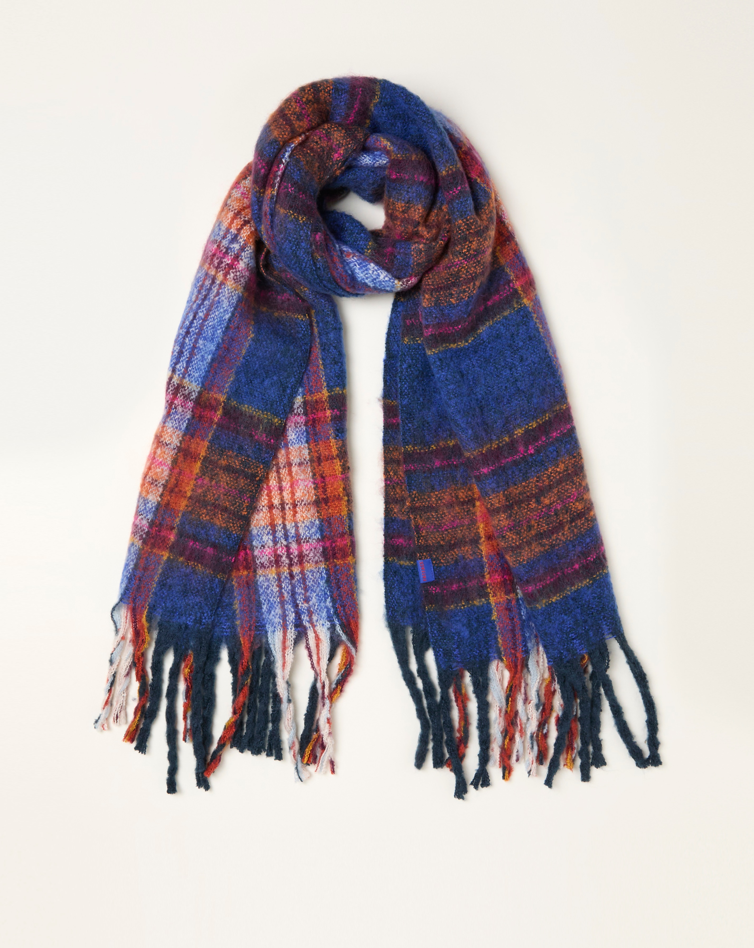 New In - Fatface Jazz Check Scarf