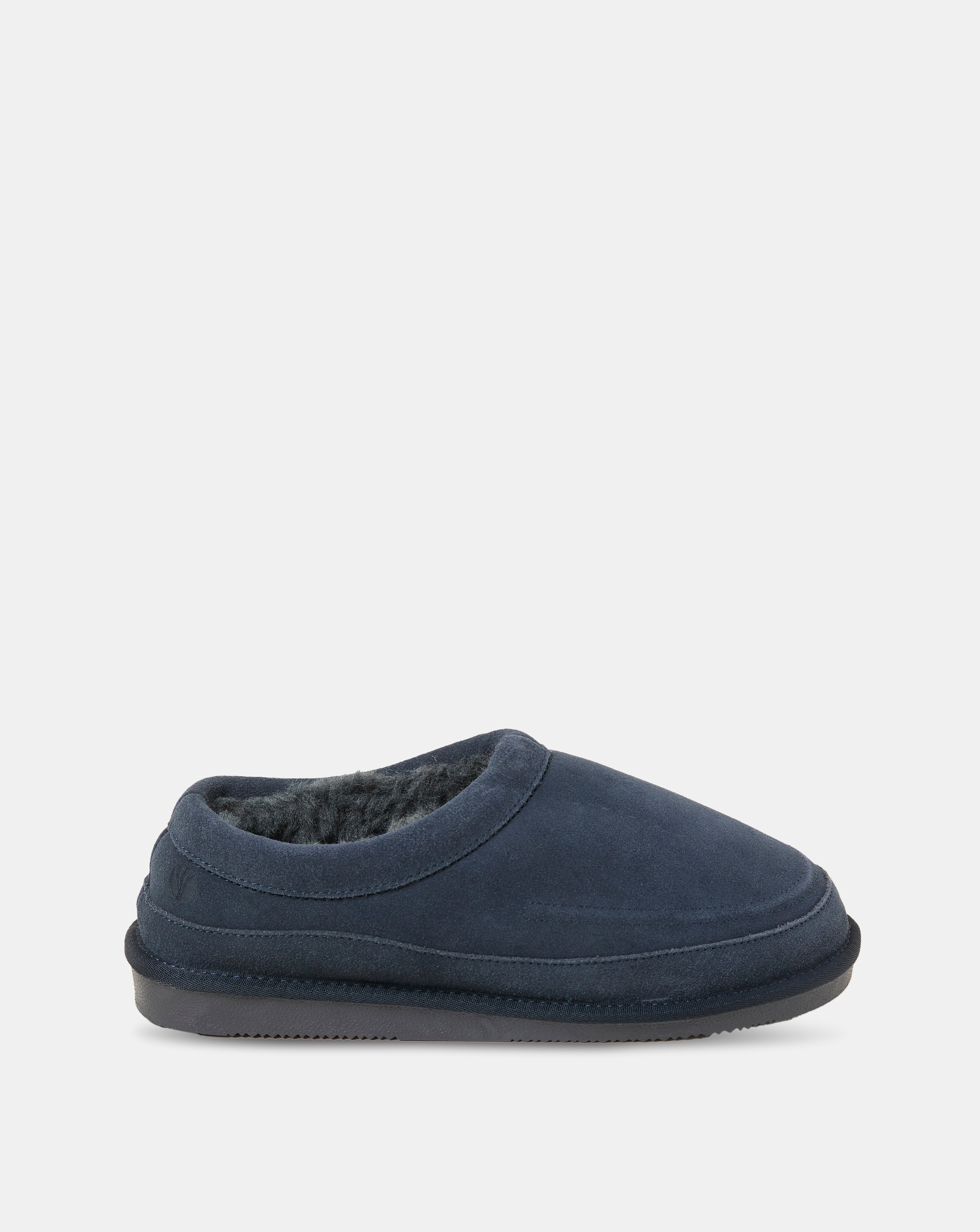 FatFace Lewis Suede Slipper - Navy