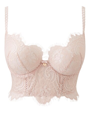 Lipsy Lonnie Longline Nude Bra
