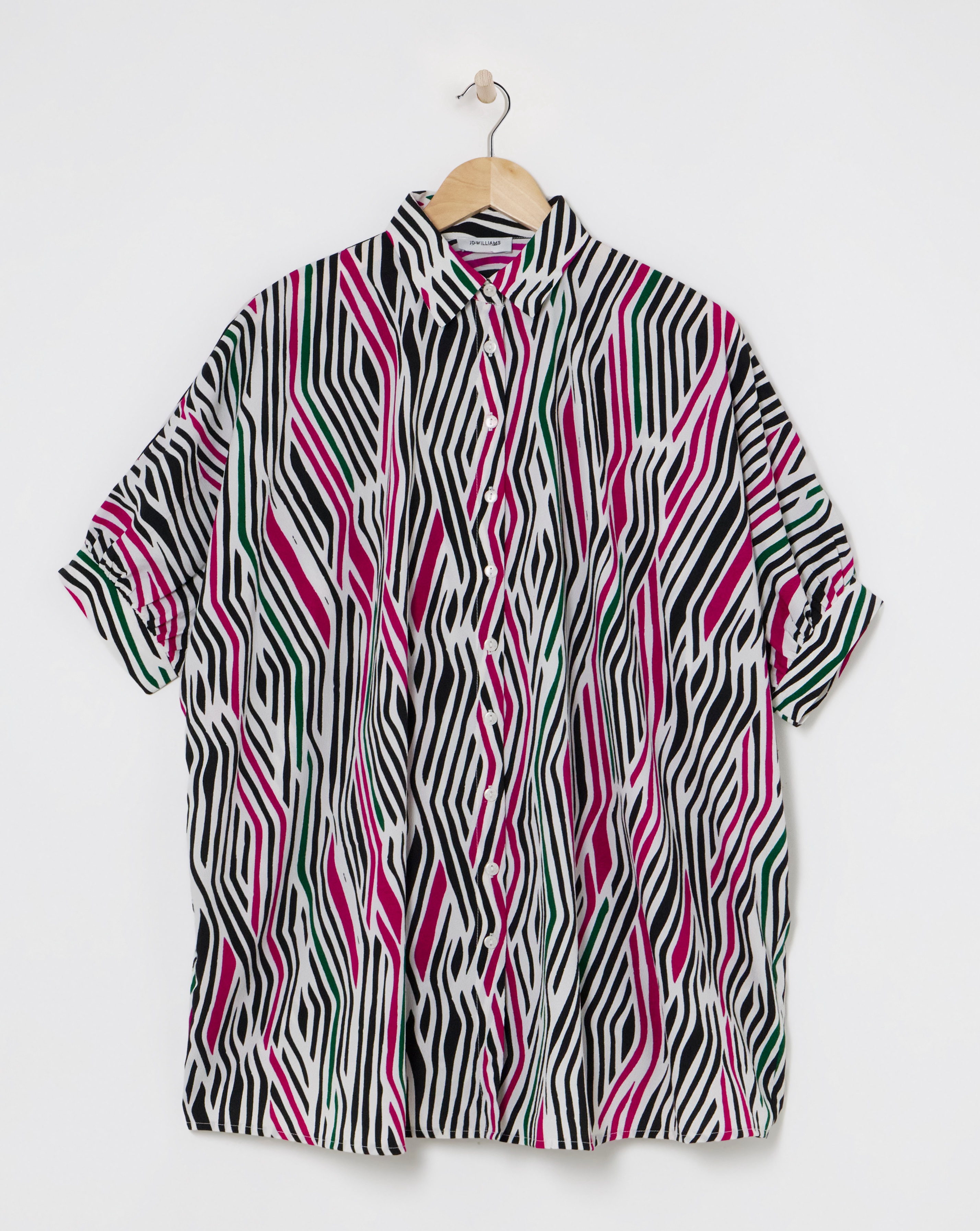 Printed Oversized Blouse