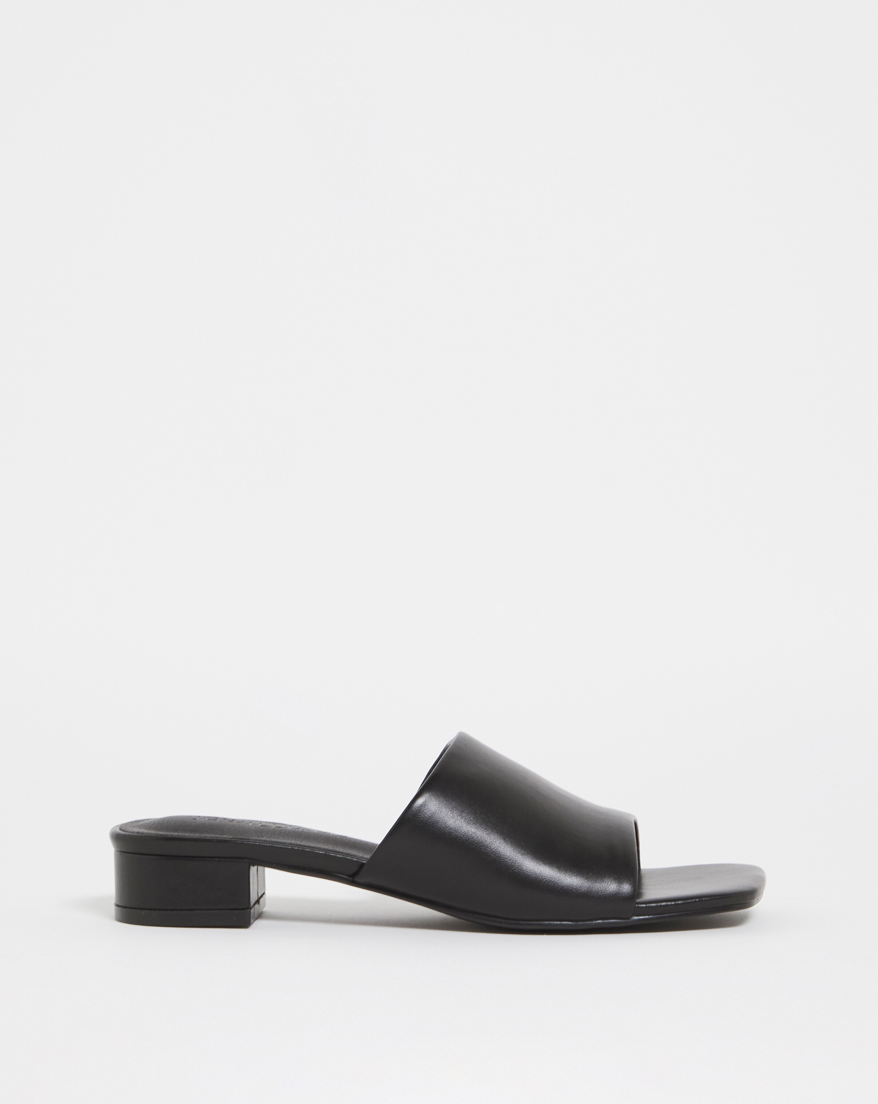 Low Heeled Mule - Wide Fit (E)
