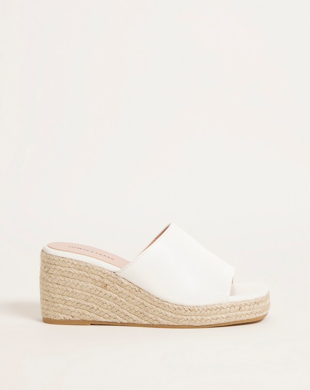 Espadrille Wedge Mule EEE Fit
