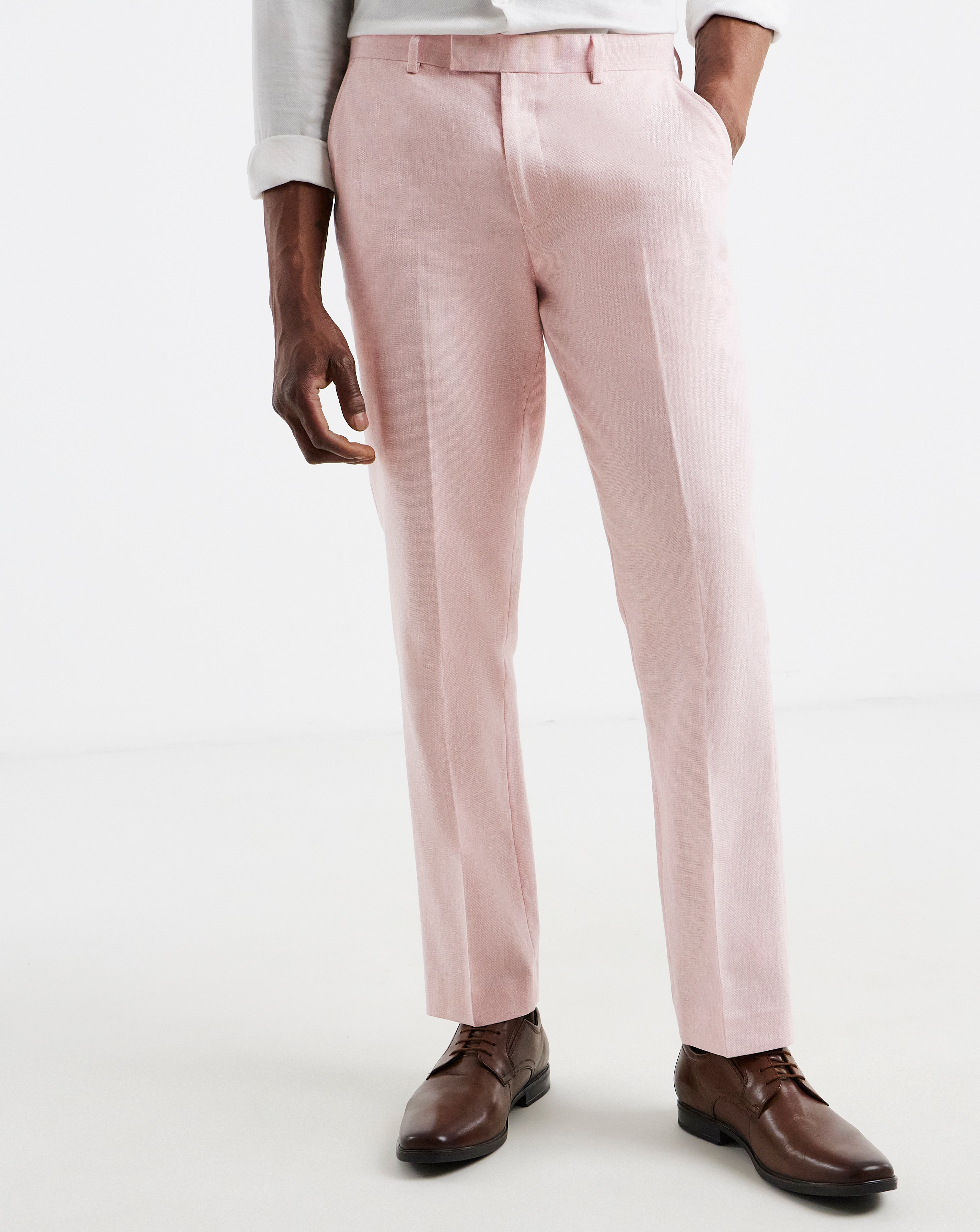 New In - Linen Blend Trouser