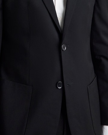 Stretch Blazer with Patch Pockets