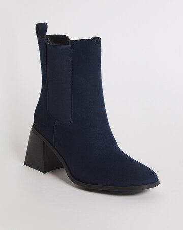 Lucie Chelsea Heeled Ankle Boots - Extra Wide Fit (EEE)