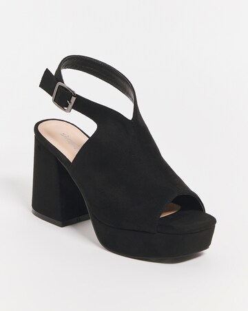 Goldie Scoop Front Shoe Boots - Extra Wide Fit (EEE)