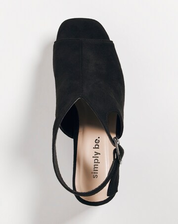 Goldie Scoop Front Shoe Boots - Extra Wide Fit (EEE)