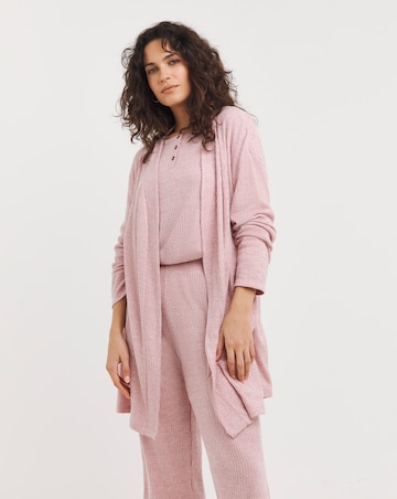 Blush Soft Touch Edge To Edge Cardi