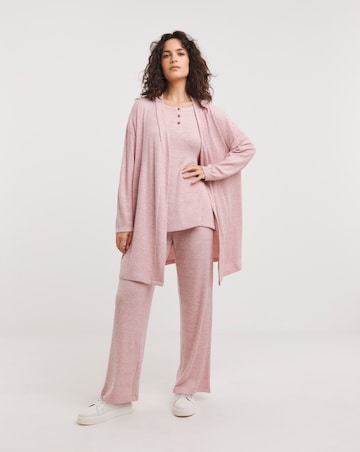 Blush Soft Touch Edge To Edge Cardi