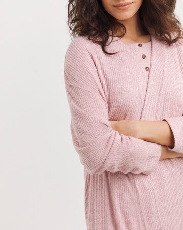 Blush Soft Touch Edge To Edge Cardi