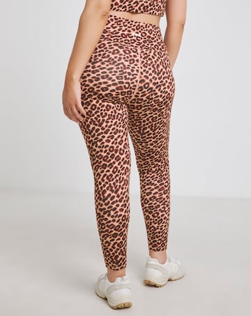 Simply Be SB3 Leopard Print Active Leggings