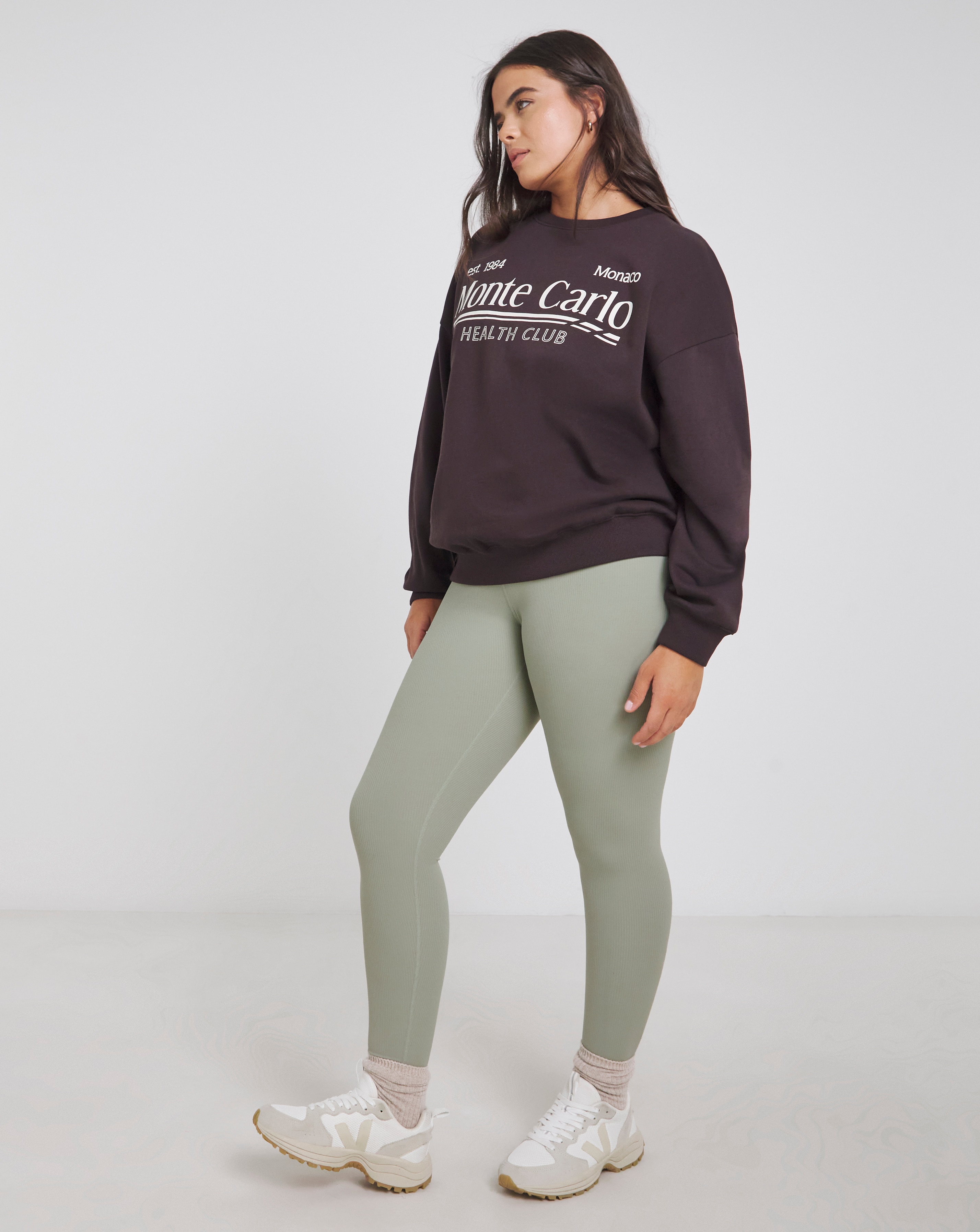 Simply Be Ribbed Leggings