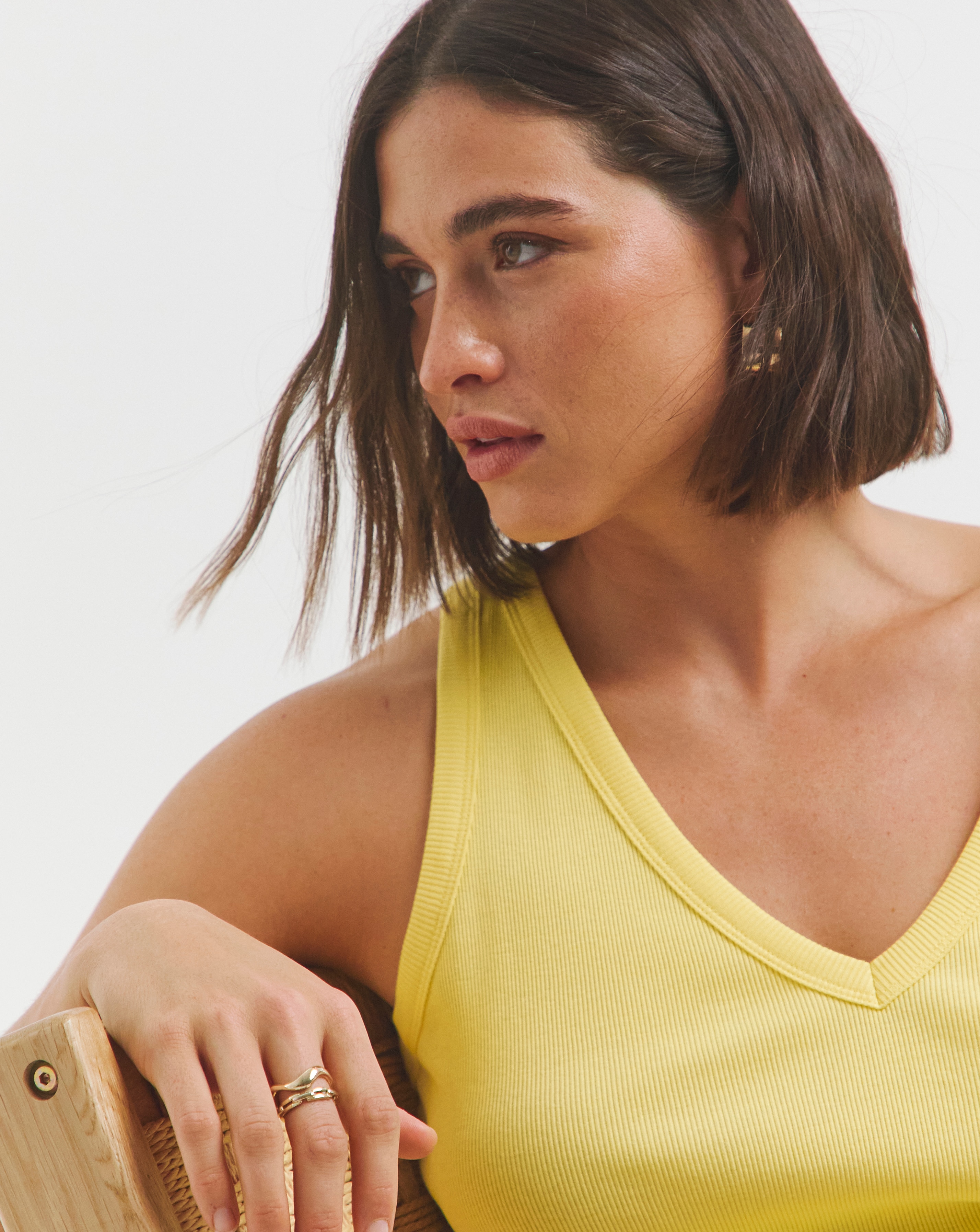 Simply Be V Neck Tank