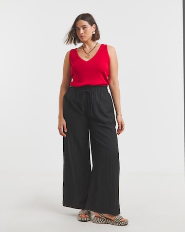 Simply Be Red V Neck Tank