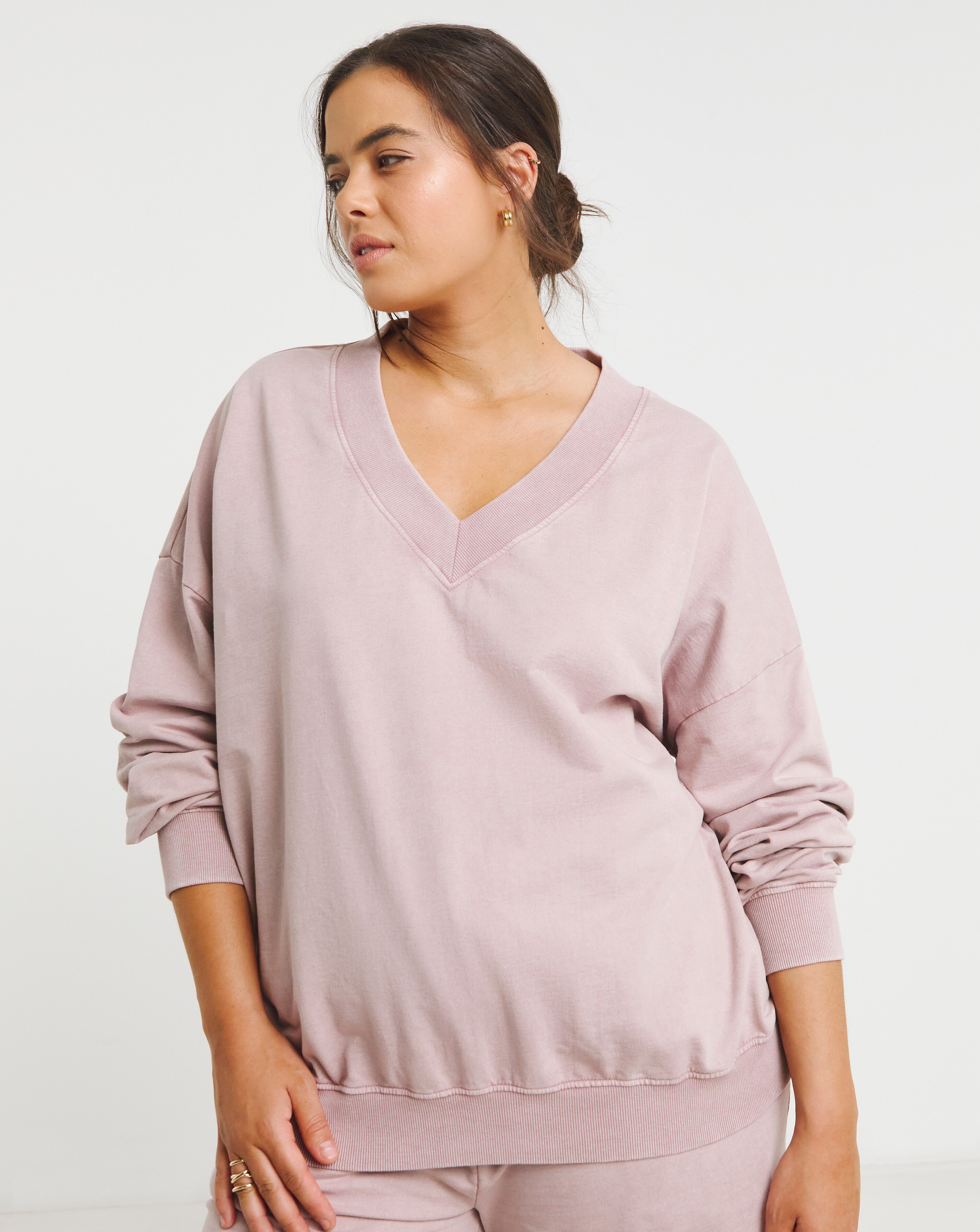 Simply Be V Neck Sweatshirt
