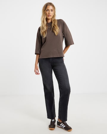 Milk Chocolate Kimono Sleeve T-Shirt