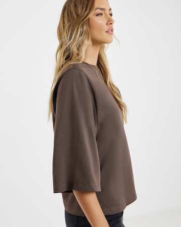 Milk Chocolate Kimono Sleeve T-Shirt