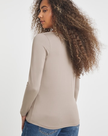 Simply Be Latte & Green 2 Pack Reversible Tops