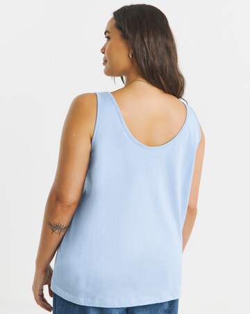Sage & Blue 2 Pack Pure Cotton Slouchy Vests