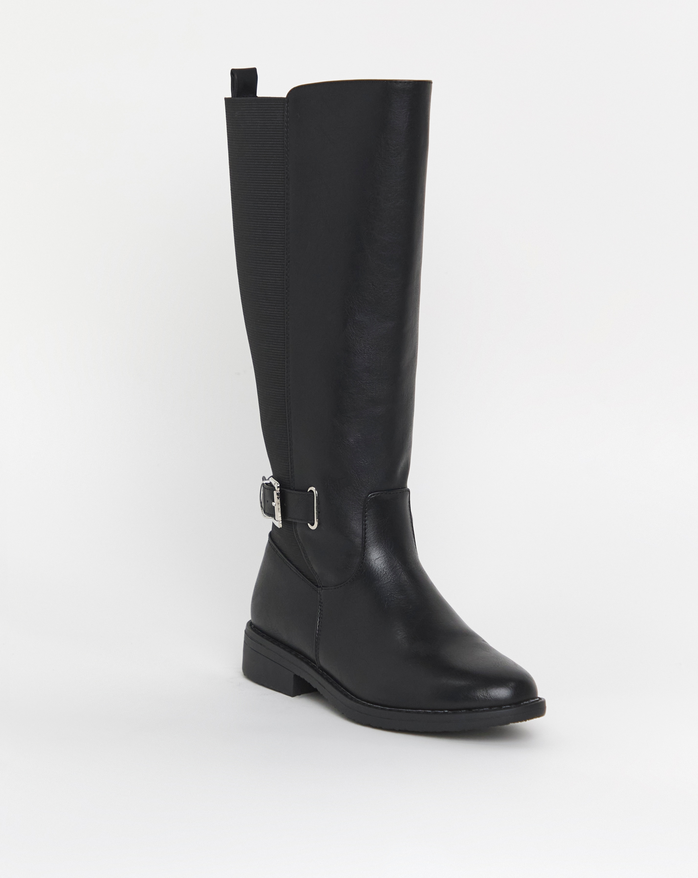 Cushion Walk Elastic Buckle Boot E Fit