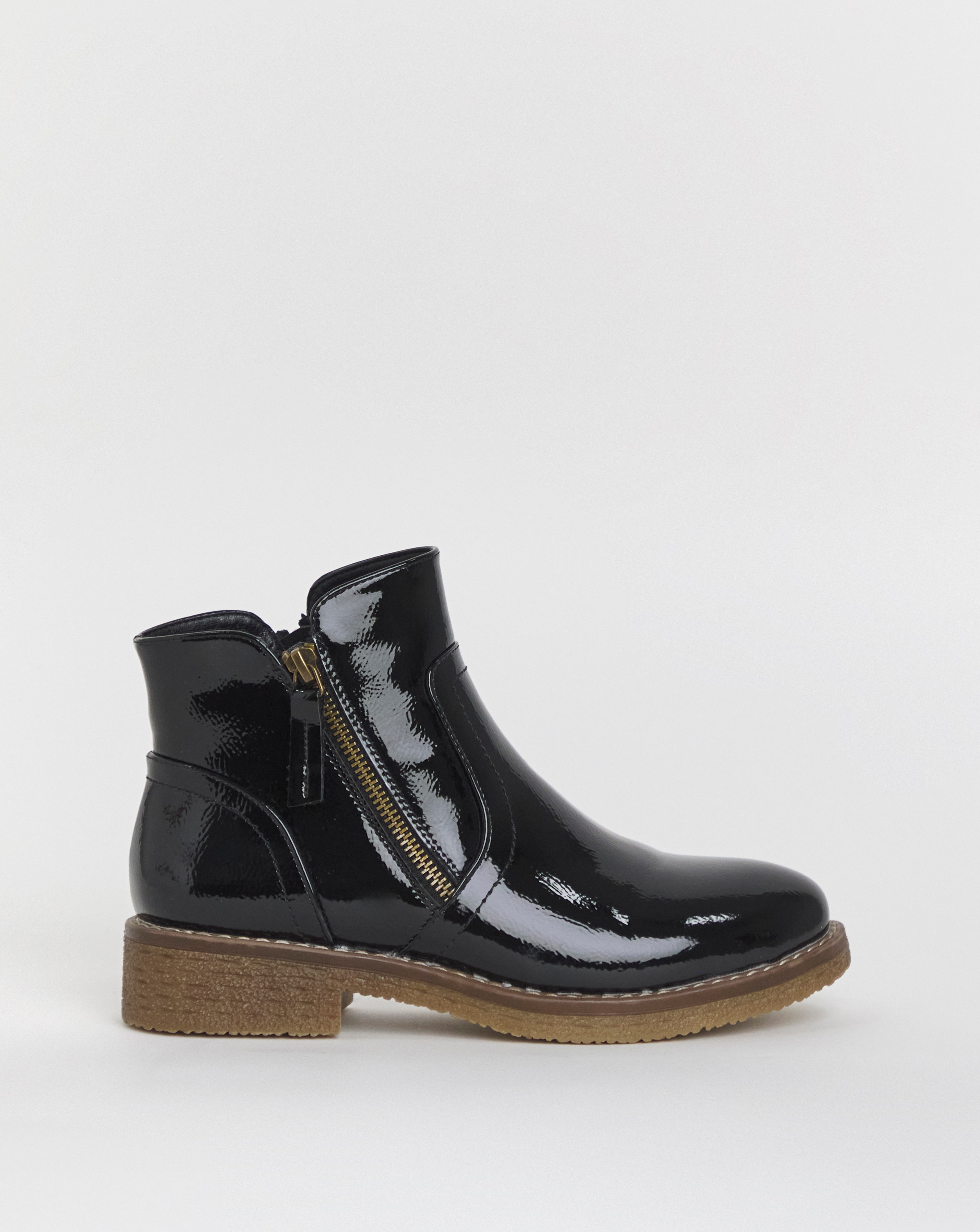 Cushion Walk Zip Chelsea Crepe E Fit