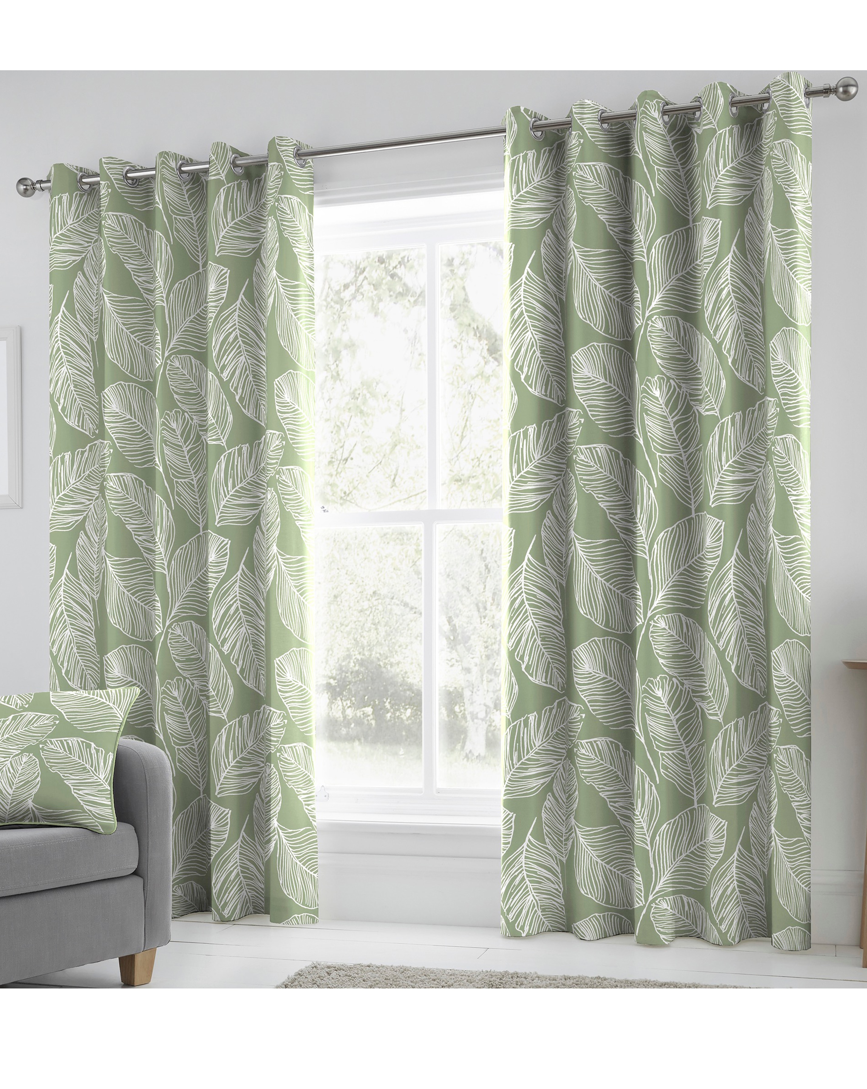 Fusion Matteo Eyelet Curtains
