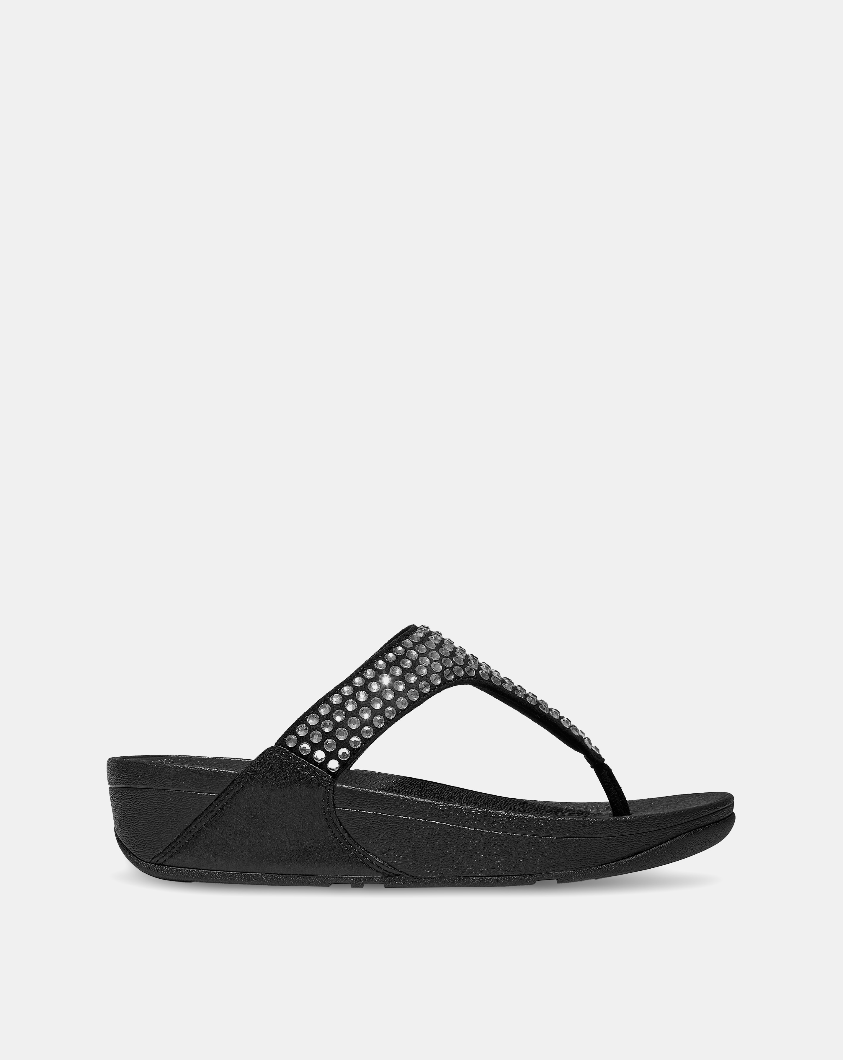 Fit Flop Lulu Crystal Toe-Post Sandals