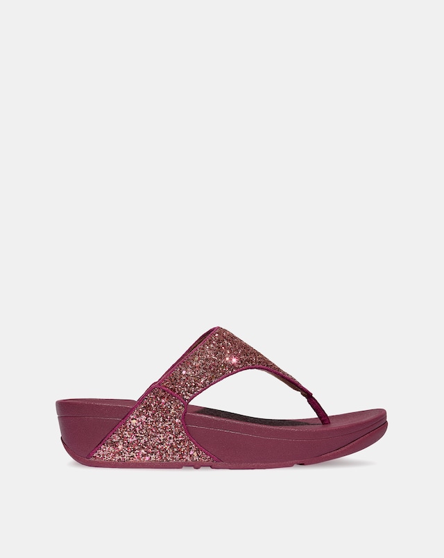 Fit Flop Lulu Glitter Toe-Post Sandals
