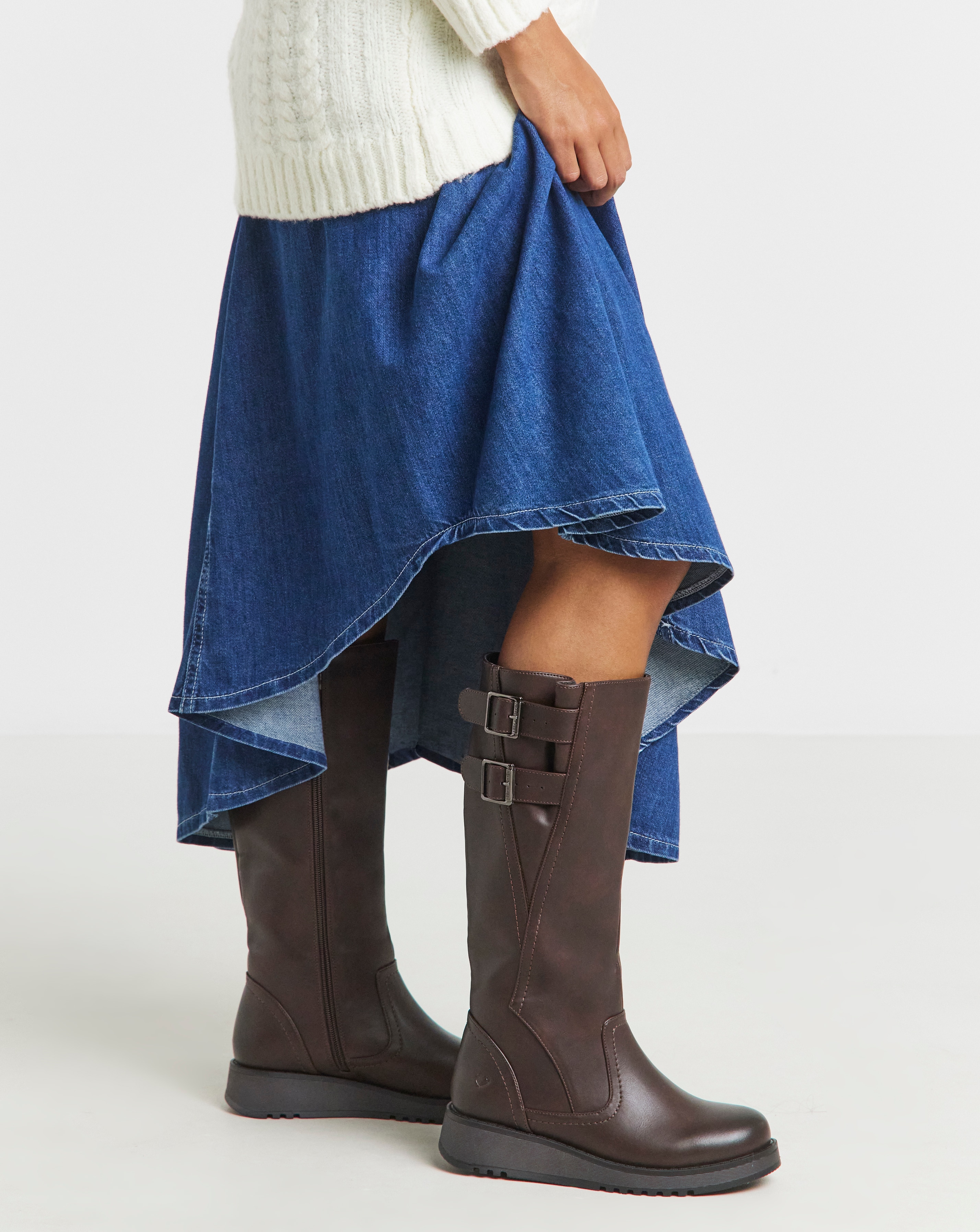 Heavenly Feet Bernice Boots CC Wide Fit