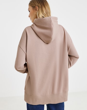 Mocha Longline Hoodie