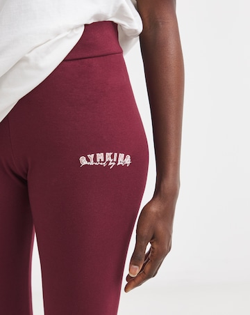 Gym King Powered by Belief Jersey Legging