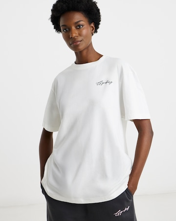 Gym King Script Mindset Boyfriend T-Shirt