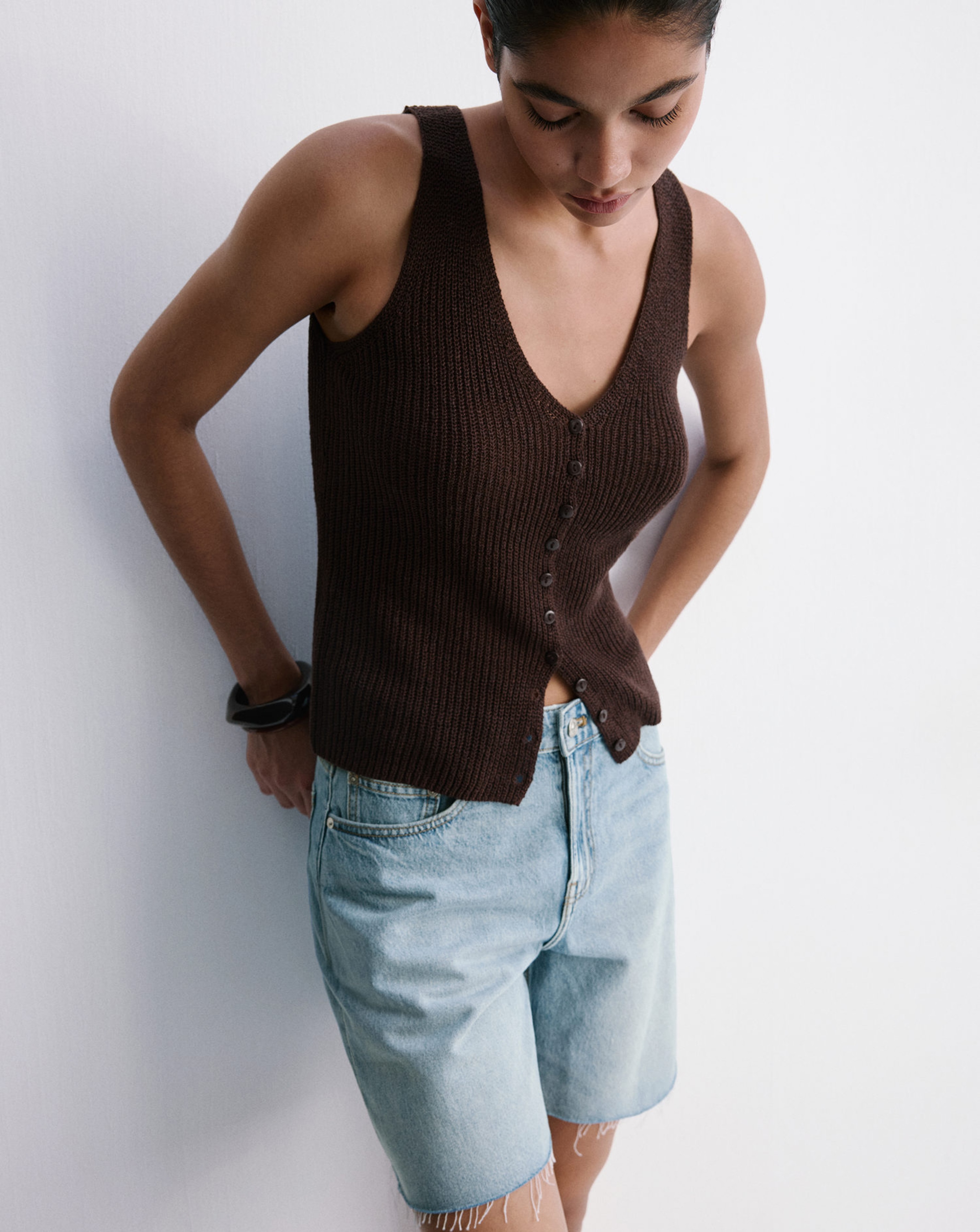 New In - Mango Bermudas Anne