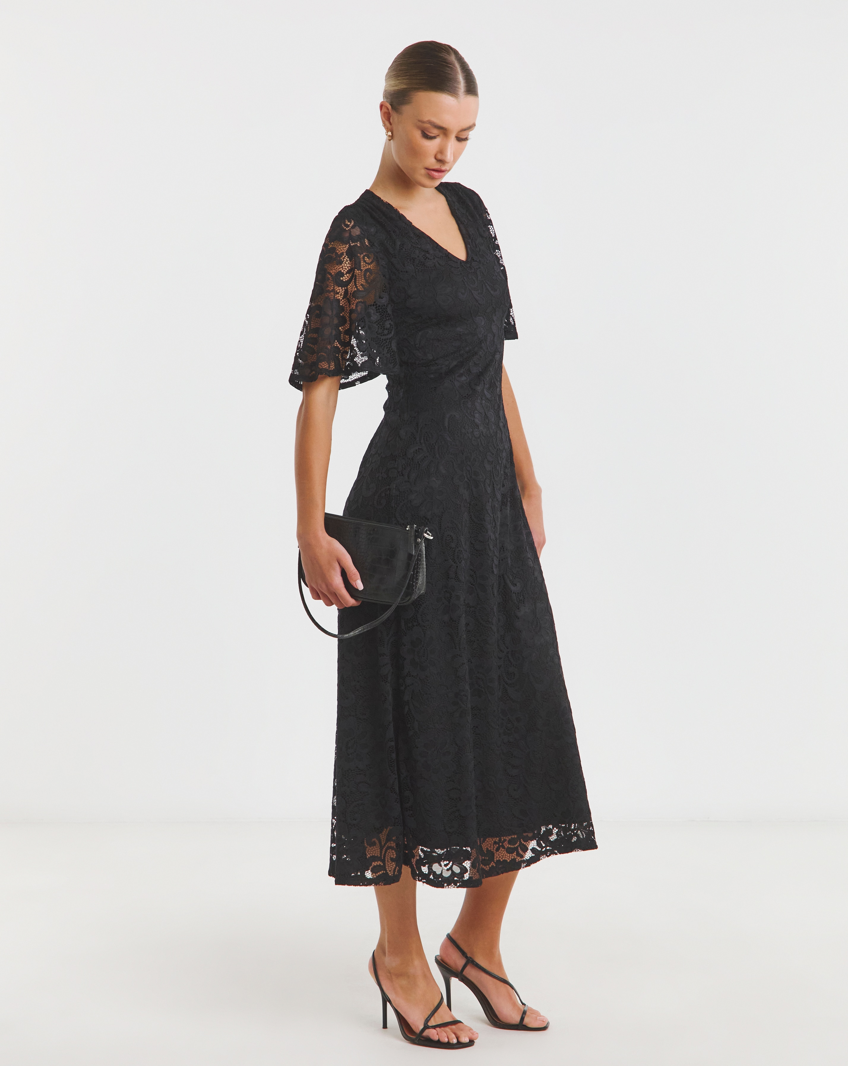 Flounce London Short Sleeve Maxi