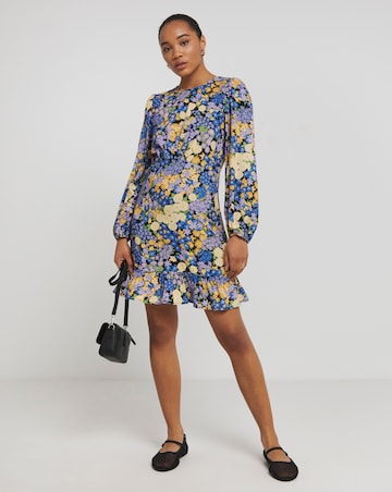 Nobody's Child Serena Long Sleeve Mini Dress