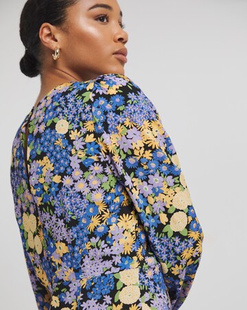 Nobody's Child Serena Long Sleeve Mini Dress