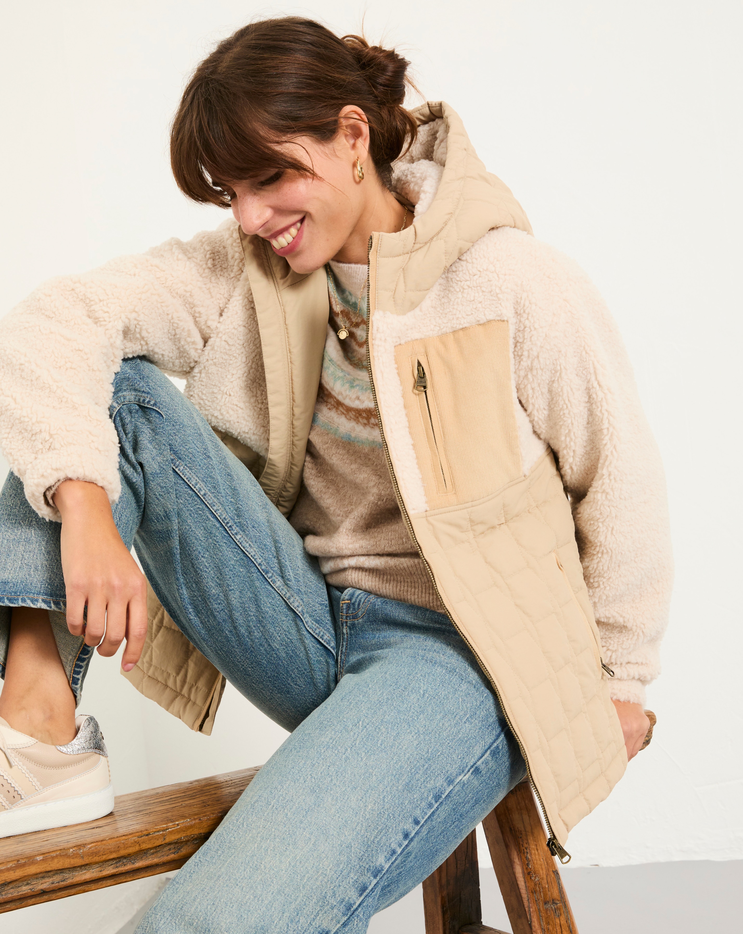 FatFace Honey Fleece Jacket