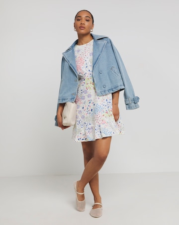 Nobody's Child Serena Long Sleeve Mini Dress