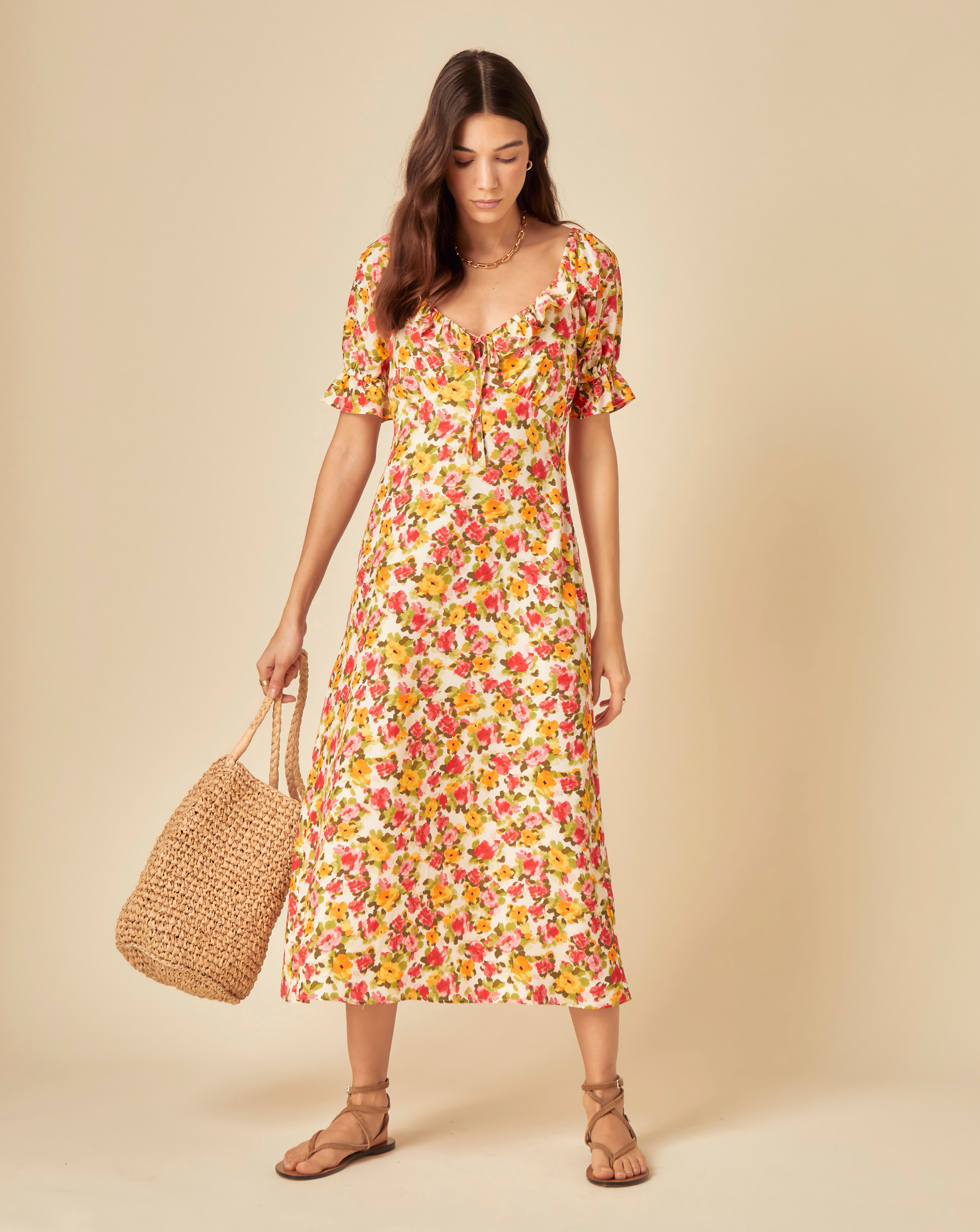 Nobody's Child Rye Midi Dress