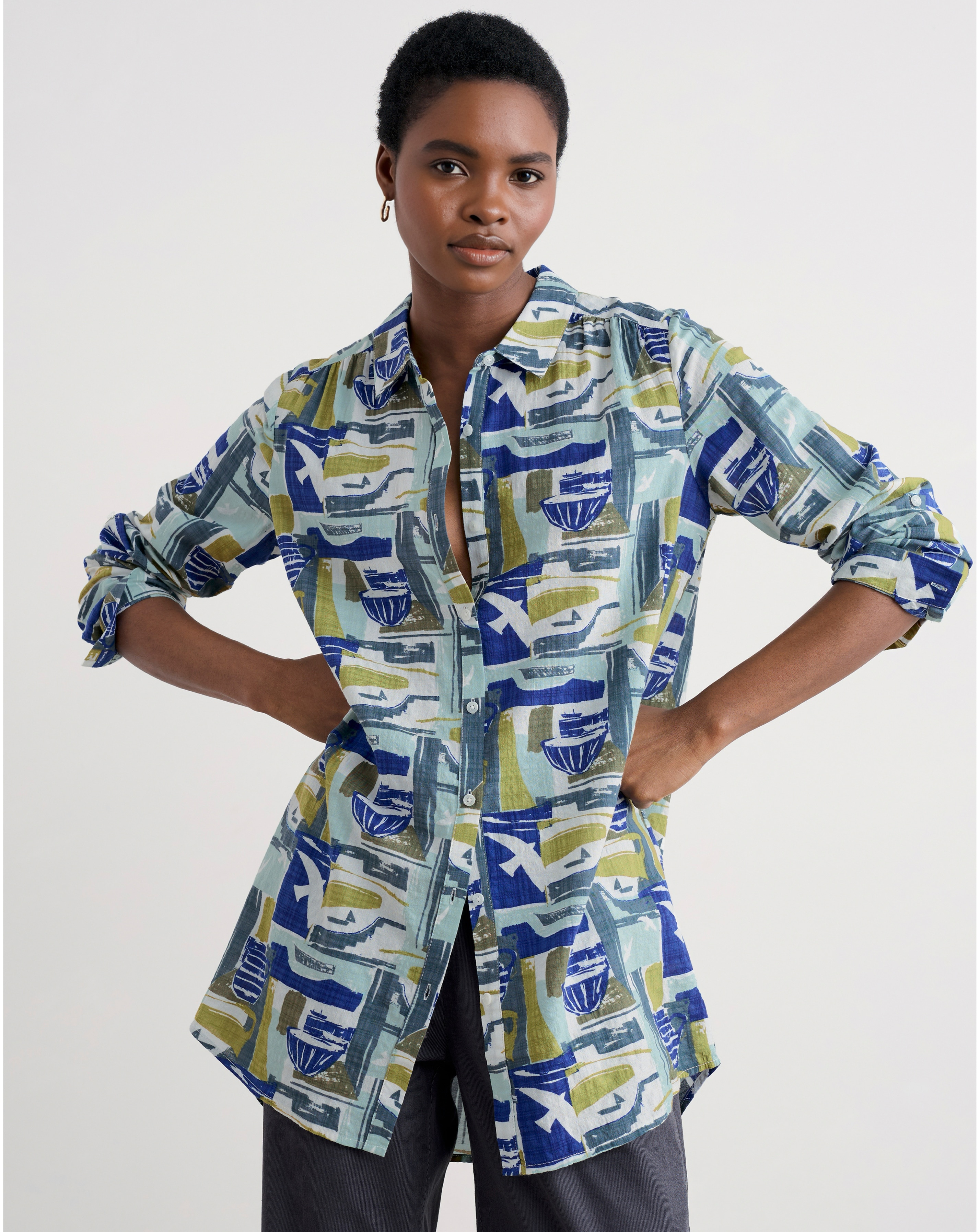 Seasalt Cornwall Wren Flutter Shirt