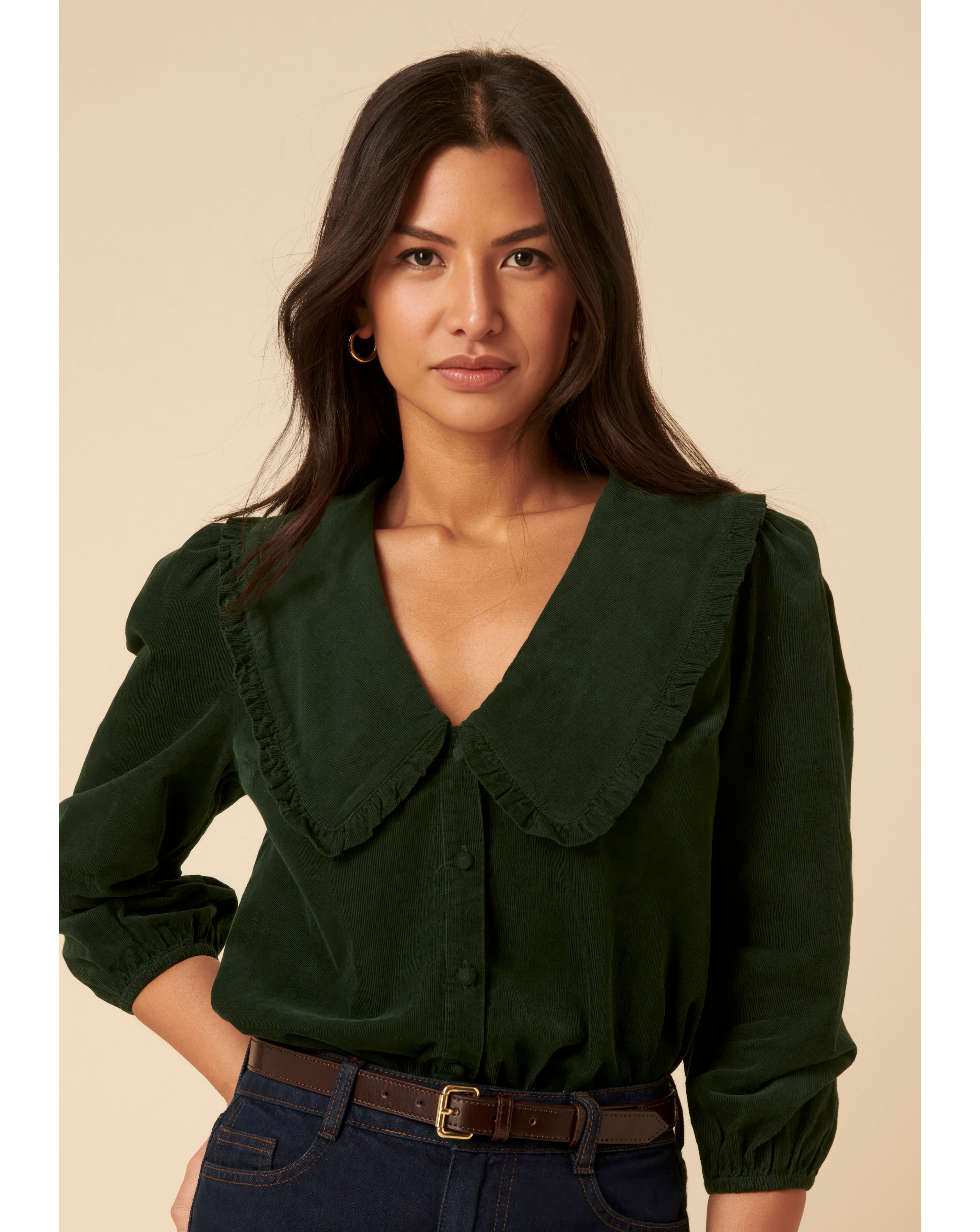 Nobody's Child Emmie Cord Blouse