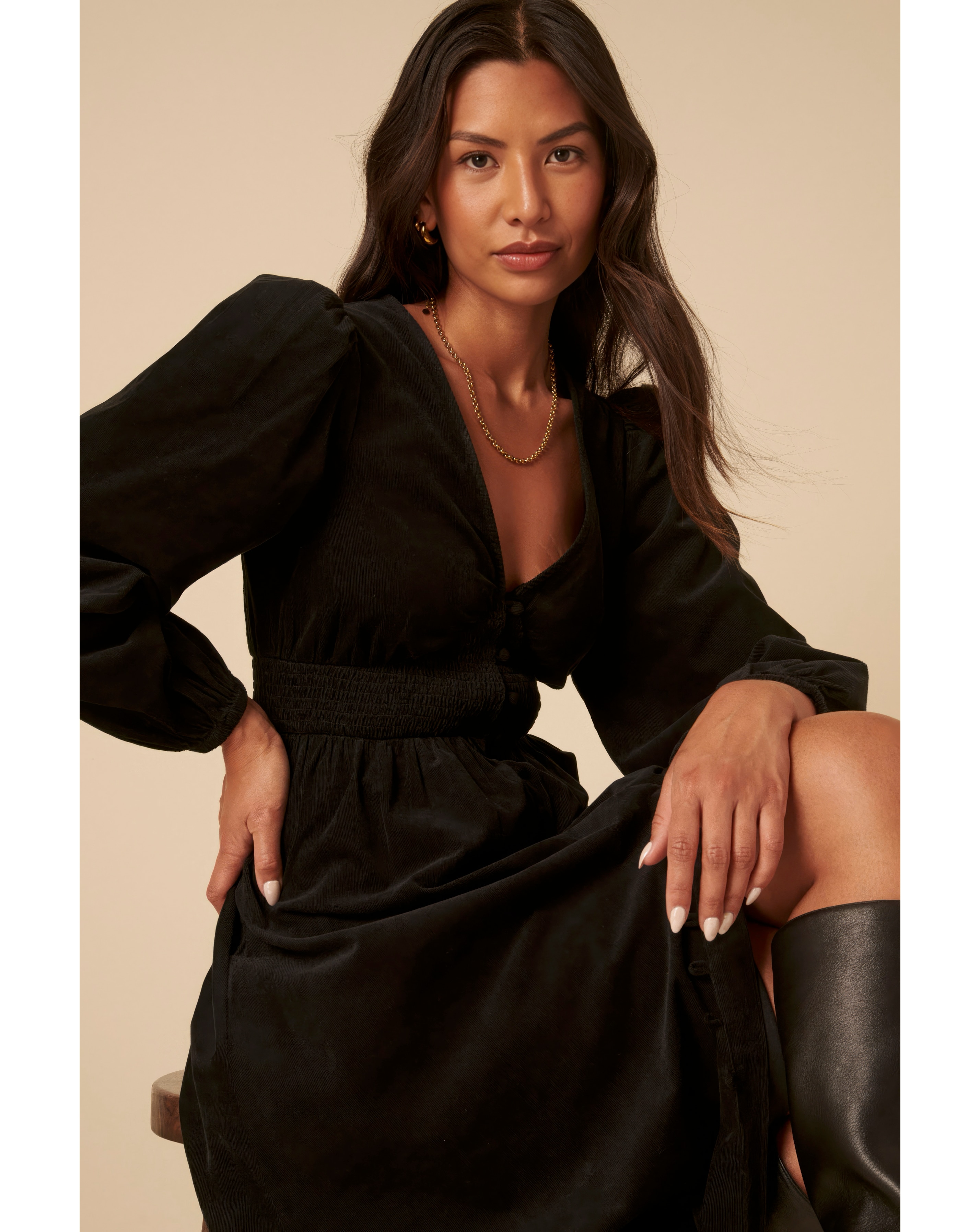 Nobody's Child Riley Midi Dress