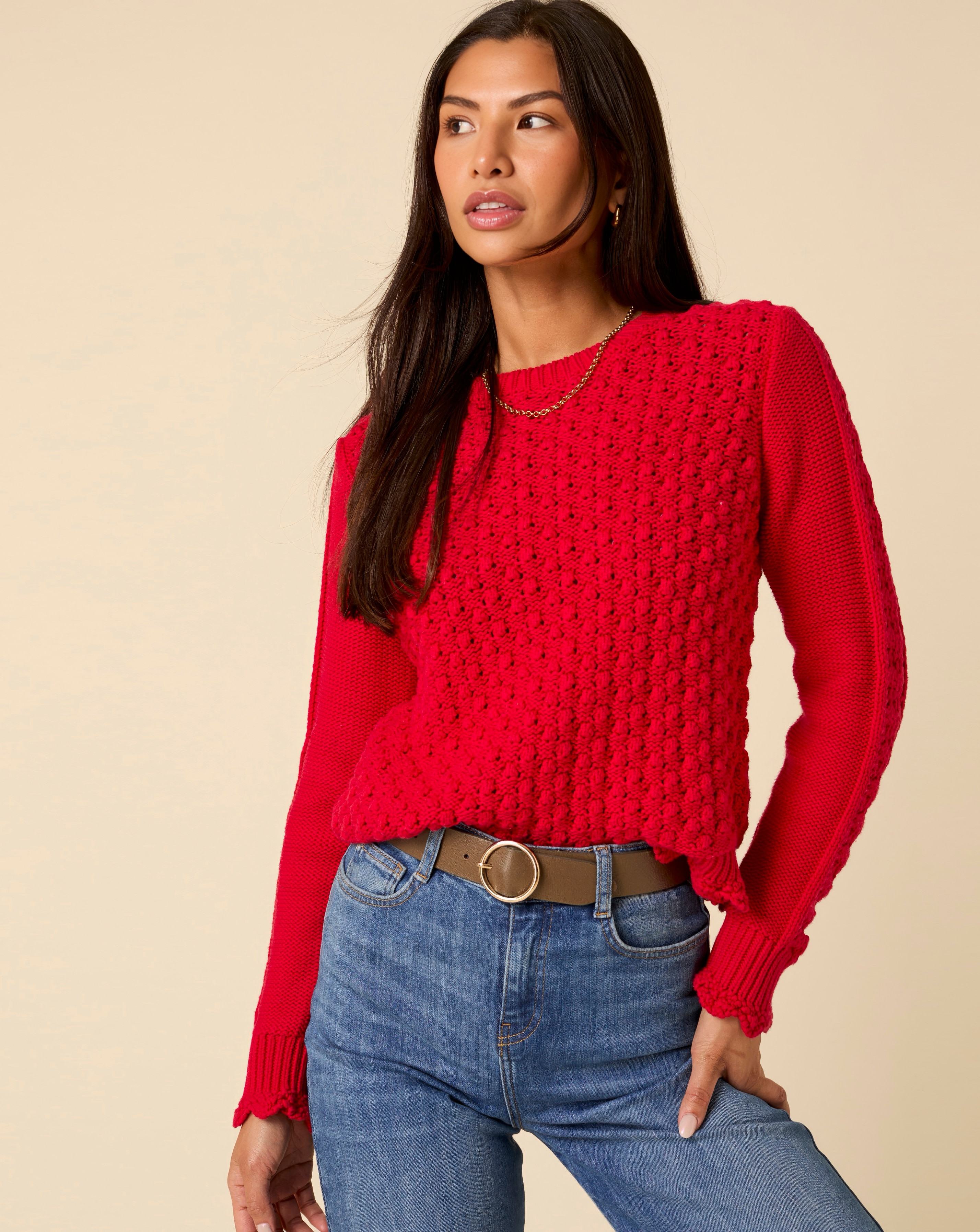 Nobody's Child Stitch Detail Jumper