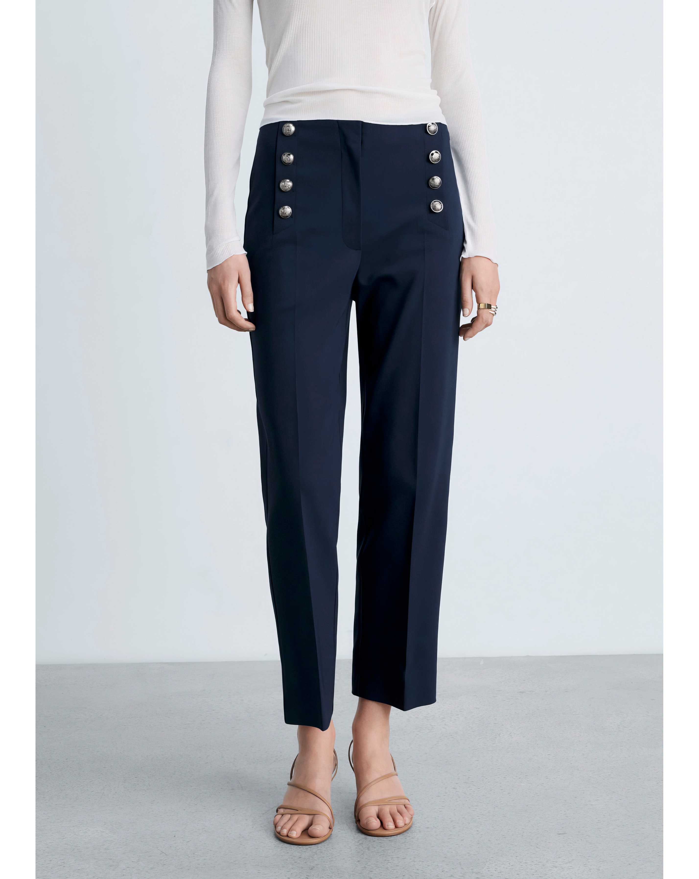 Mango Trouser Botones