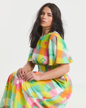 Twisted Wunder Ziggy Check Dress