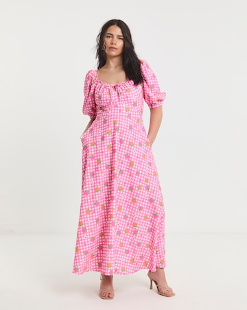 Twisted Wunder Poppy Check Dress